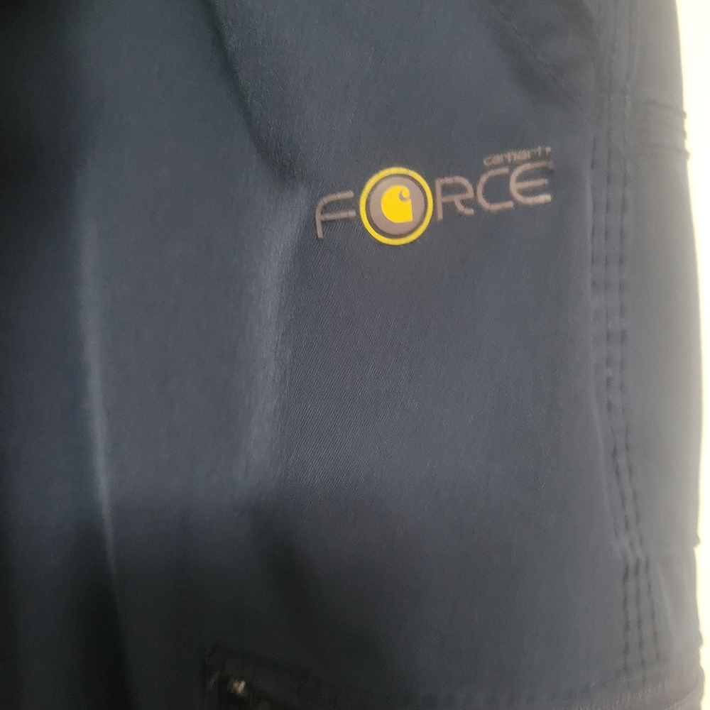 Carhartt Navy Blue Medical Force Liberty Scrub Pants - Picture 3 of 7